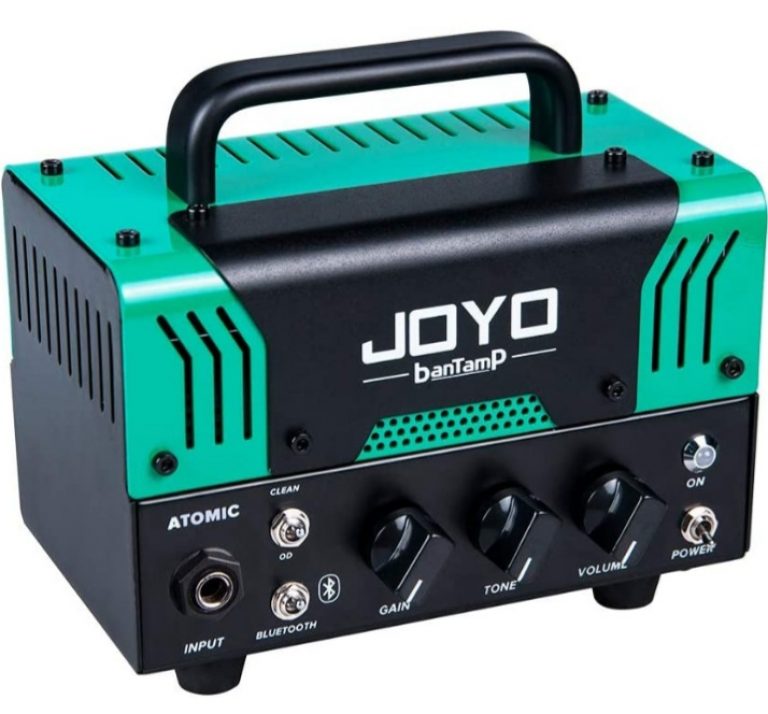 JOYO BantamP ATOMIC (Sound of AC 30) Dual Channel Hybrid Guitar Amplifier Tube Head with Bluetooth 20 Watt Preamp for Old-fashioned Rock Music
