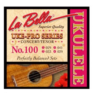 La Bella Uke-Pro Series Ukulele Strings 100 Concert Tenor