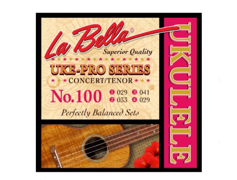 La Bella Uke-Pro Series Ukulele Strings 100 Concert Tenor
