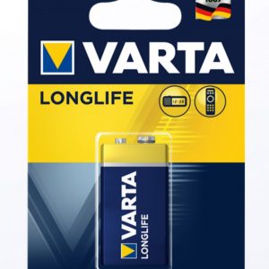 VARTA LONGLIFE ALKALINE POWER 9V BATTERY