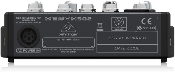 BEHRINGER, 5, 3-Pin XLR, 1/4" TRS Phone (502) - Image 5
