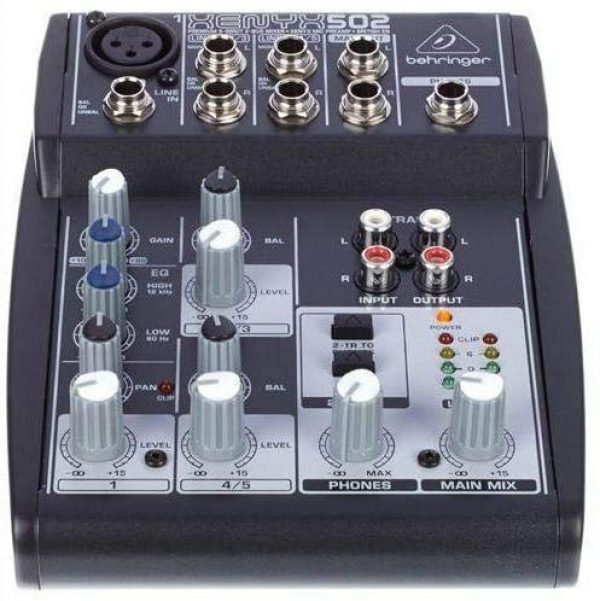 BEHRINGER, 5, 3-Pin XLR, 1/4" TRS Phone (502) - Image 2