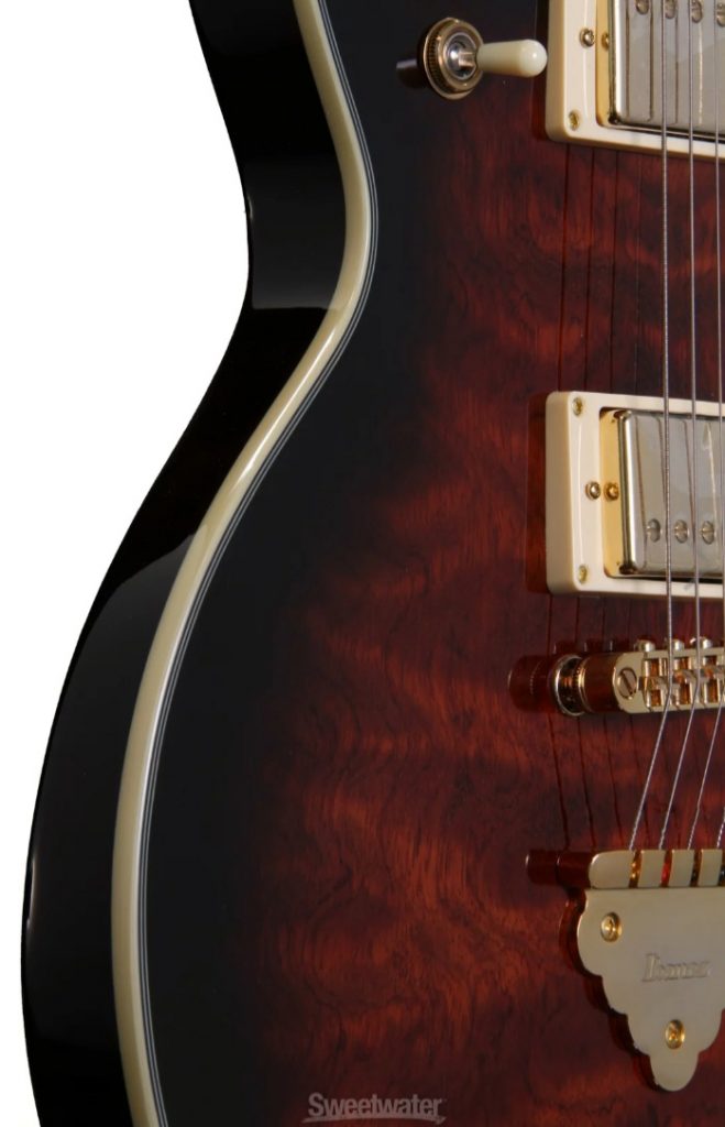 Ibanez AR Series AR325 - Dark Brown Sunburst - Image 7
