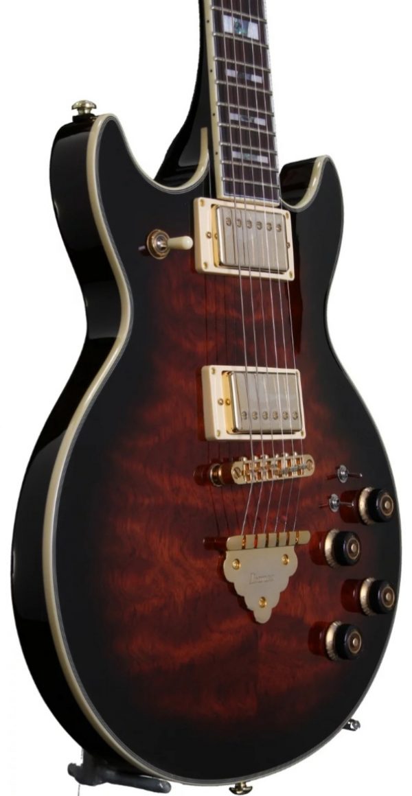 Ibanez AR Series AR325 - Dark Brown Sunburst - Image 8