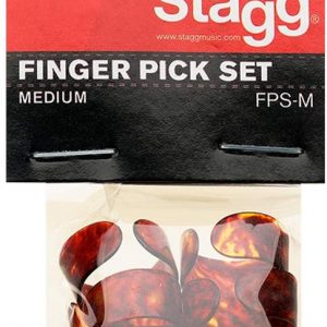 Stagg Finger Pick Set medium