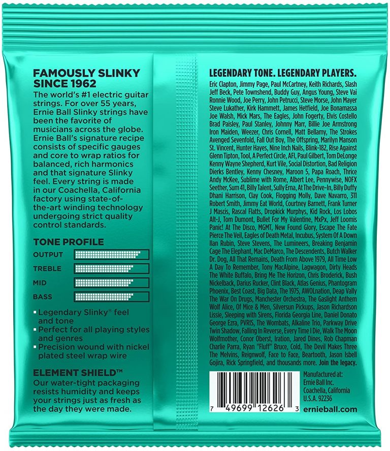 Ernie Ball Not Even Slinky Nickel Wound Set, .012 - .056 - Image 2