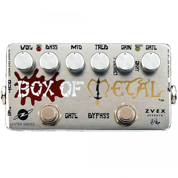 ZVex Effects Vexter Box of Metal Distortion Guitar Effects Pedal