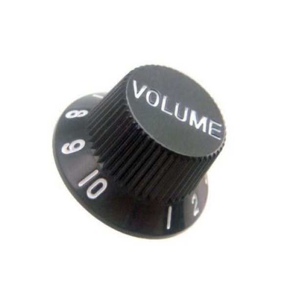 Genres Set Of 3 Volume Knobs Set For ST Sq Electric Guitar Parts _ Black - Image 3