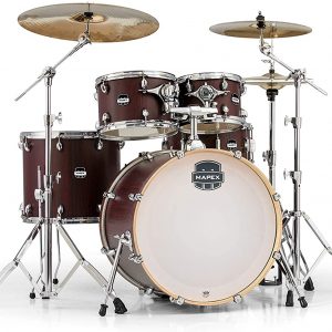 Mapex MA529SFRW Mars Series 5-Piece Rock Shell Pack w/ 22" Bass Drum - Bloodwood