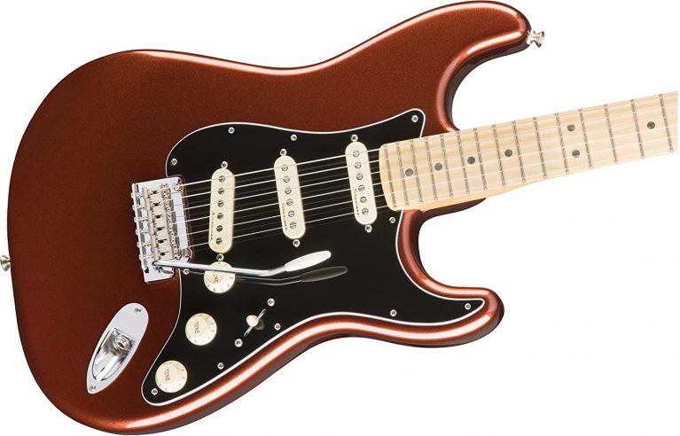Fender Deluxe Roadhouse Stratocaster - Maple Fingerboard - Classic Copper - Image 3