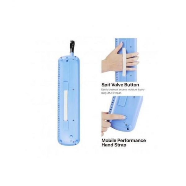 Melodica 32 keys sky blue - Image 2