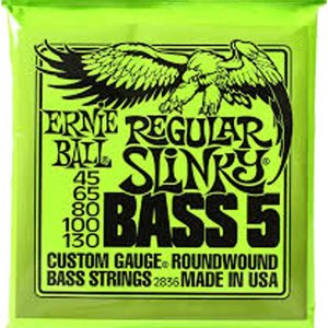 Ernie Ball Bass 5 String Slinky Nickel - 2836
