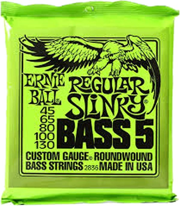 Ernie Ball Bass 5 String Slinky Nickel - 2836