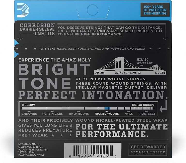 D'Addario  EXL120 - Image 2