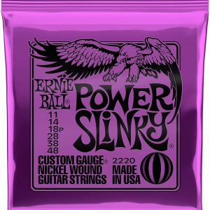 Ernie Ball Power Slinky Electric Guitar Strings - 11-48