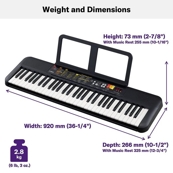 YAMAHA PSR-F52 - Image 3