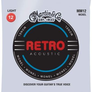 Martin Retro Acoustic MM12 Light-Gauge Guitar Strings