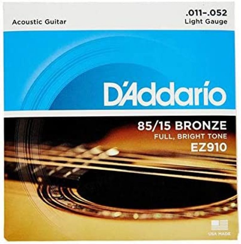 D'Addario EZ910 Bronze Light