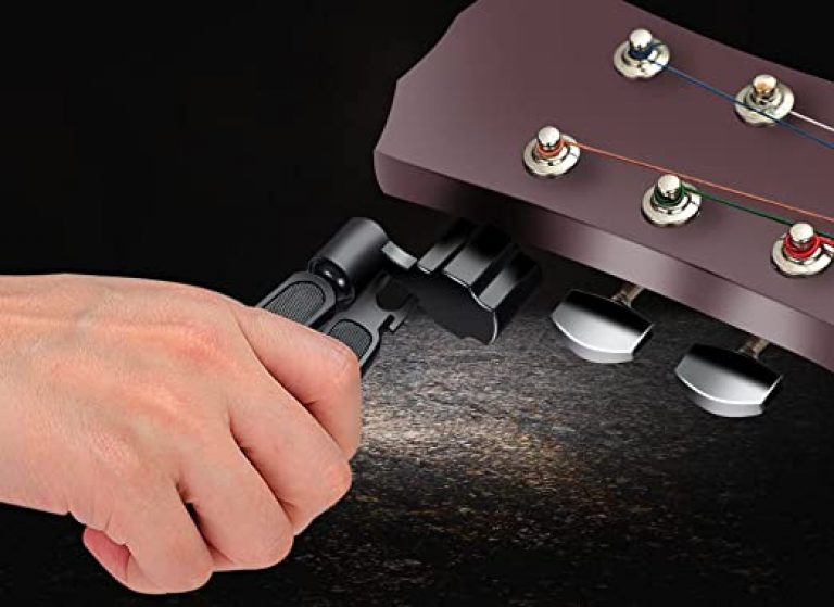 Guitar String Winder Cutter Pin Puller - 3 In1Multifunctional Guitar Maintenance Tool/String Peg Winder + String Cutter + Pin Puller - Image 3