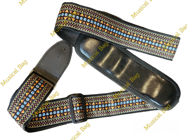 Guitar Strap with Shoulder Pad for Leather