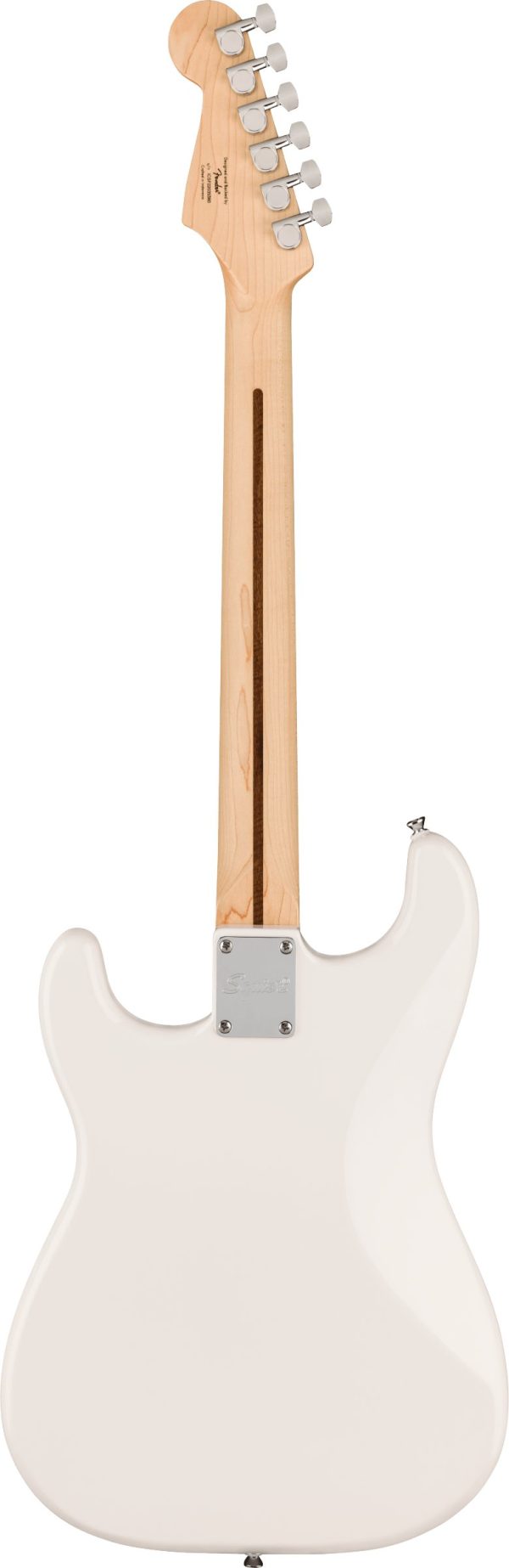 Squier Sonic® Stratocaster® HT, Maple Fingerboard, White Pickguard, Arctic White - Image 2