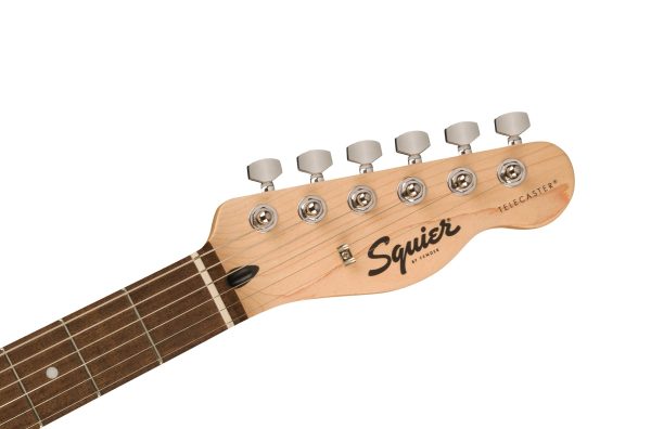 Squier Sonic® Telecaster®, Laurel Fingerboard, White Pickguard, California Blue - Image 3