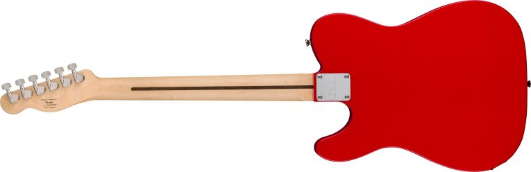 Squier Sonic® Telecaster®, Laurel Fingerboard, Black Pickguard, Torino Red - Image 3