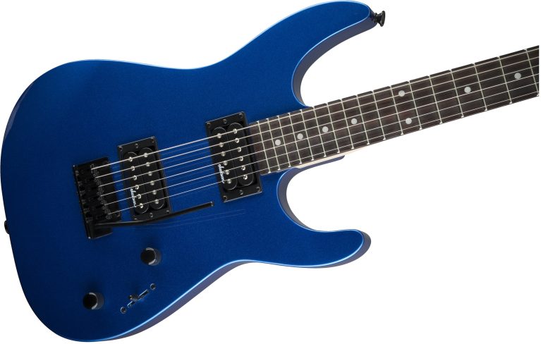 Jackson JS Series Dinky® JS11, Amaranth Fingerboard, Metallic Blue - Image 2