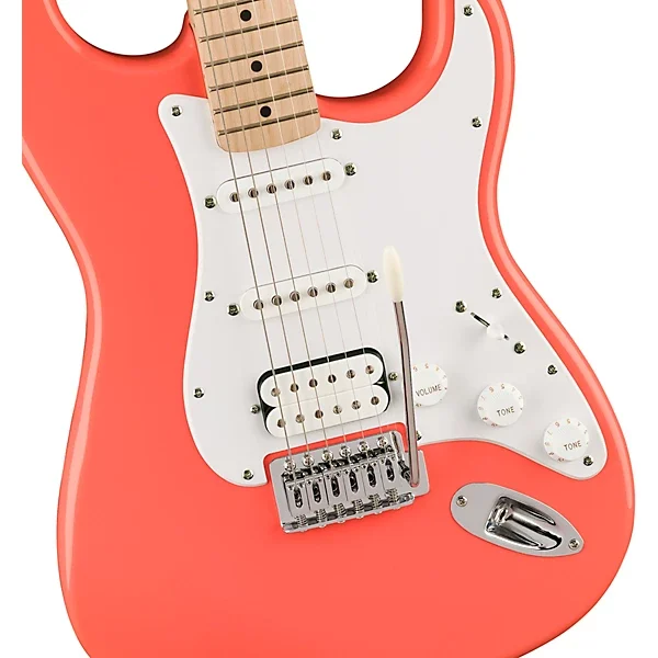 Squier Sonic Stratocaster HSS _Tahitian Coral - Image 2